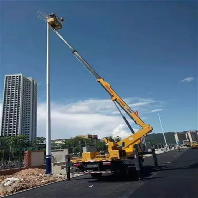 枣庄薛城维修路灯的曲臂升降车出租