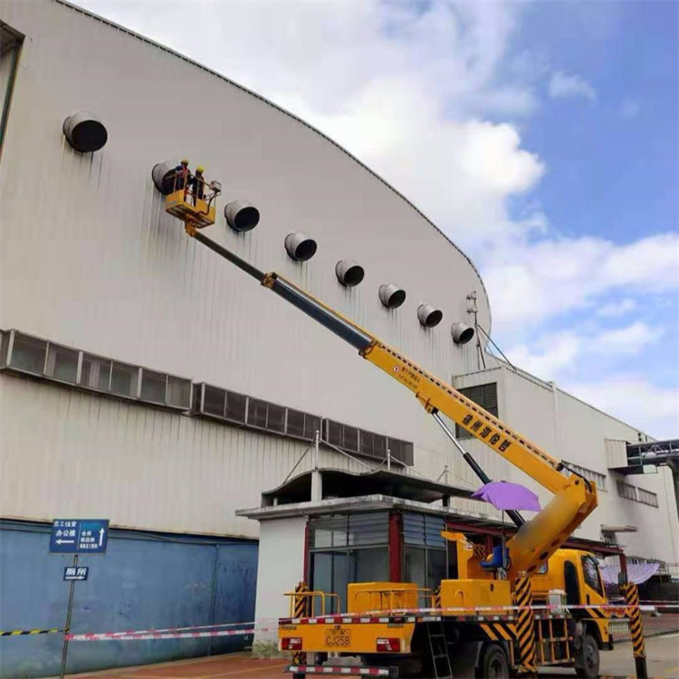 枣庄薛城高空作业车出租服务：专业广告牌安装解决方案